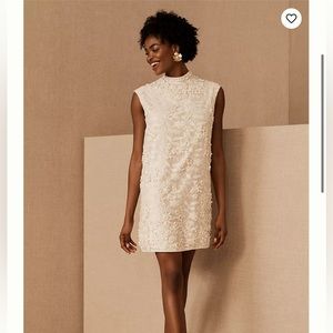 Payal Jain White Archer Mini Dress from BHLDN